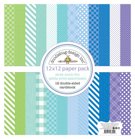 Doodlebug Design Snow Much Fun 12x12 Inch Petite Prints Assortment Pack (8392) (OUTLET) Doodlebug Design Snow Much Fun 12x12 Inch Petite Prints Assortment Pack (8392) (OUTLET)