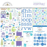 Doodlebug Design Snow Much Fun Essentials Kit (8394) (OUTLET)