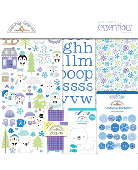 Doodlebug Design Snow Much Fun Essentials Kit (8394) (OUTLET) Doodlebug Design Snow Much Fun Essentials Kit (8394) (OUTLET)