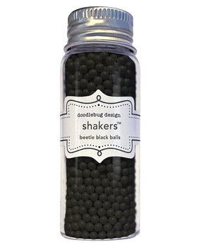 Doodlebug Design Beetle Black Balls Shakers (8417) (OUTLET) Doodlebug Design Beetle Black Balls Shakers (8417) (OUTLET)