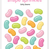 Doodlebug Design Bitty Beans Shape Sprinkles (8428) (OUTLET)