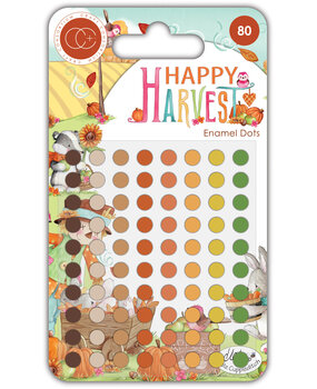 Craft Consortium Happy Harvest Enamel Dots (CCADOT026) (OUTLET)