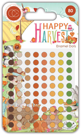 Craft Consortium Happy Harvest Enamel Dots (CCADOT026) (OUTLET)