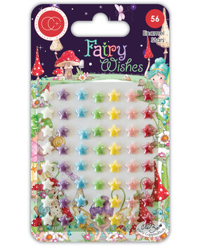 Craft Consortium Fairy Wishes Adhesive Enamel Stars (CCADOT028) (OUTLET)