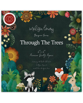 Craft Consortium Through The Trees 6x6 Inch Paper Pad (CCDPAD001B) (OUTLET)