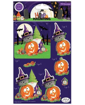 Craft Consortium Happy Haunting 3D Decoupage Set (CCDPAK009) (OUTLET)