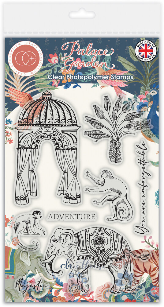 Craft Consortium Palace Garden Clear Stamps Majestic (CCDSTMP002) (OUTLET)