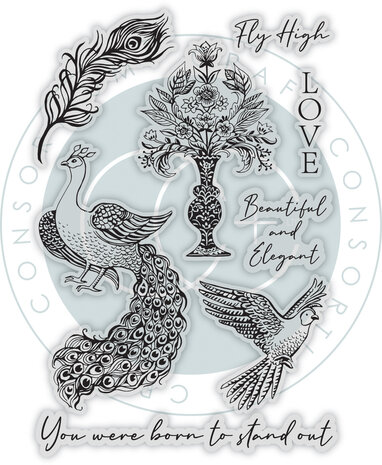 Craft Consortium Palace Garden Clear Stamps Fly (CCDSTMP003) (OUTLET) Craft Consortium Palace Garden Clear Stamps Fly (CCDSTMP003) (OUTLET)