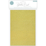 Craft Consortium The Essential Glitter Card A4 Gold (10pcs) (CCEGC002) (OUTLET)