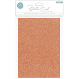 Craft Consortium The Essential Glitter Card A4 Copper (10pcs) (CCEGC005) (OUTLET)