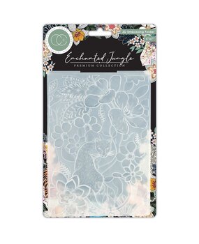 Craft Consortium Enchanted Jungle 3D Embossing Folder (CCEMBS001) (OUTLET)