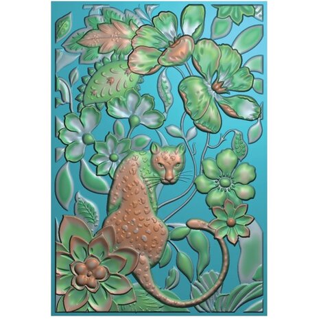 Craft Consortium Enchanted Jungle 3D Embossing Folder (CCEMBS001) (OUTLET) Craft Consortium Enchanted Jungle 3D Embossing Folder (CCEMBS001) (OUTLET)