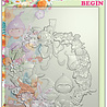 Craft Consortium Let Spring Begin 3D Embossing Folder (CCEMBS003) (OUTLET)