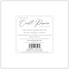 Craft Consortium Essential Craft Papers 8x8 Inch Paper Pad Ink Drops Midnight (CCEPAD029E) (OUTLET)