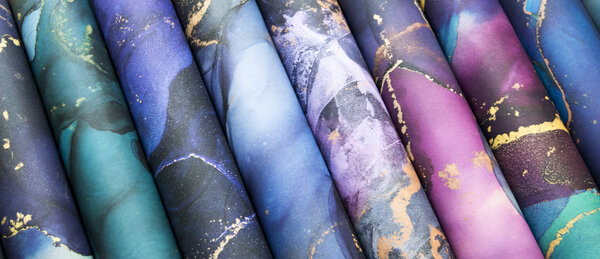 Craft Consortium Essential Craft Papers 8x8 Inch Paper Pad Ink Drops Midnight (CCEPAD029E) (OUTLET)