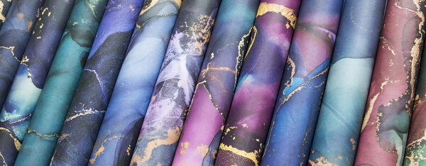 Craft Consortium Essential Craft Papers 8x8 Inch Paper Pad Ink Drops Midnight (CCEPAD029E) (OUTLET)