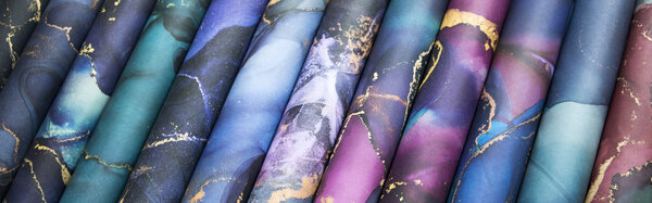 Craft Consortium Essential Craft Papers 8x8 Inch Paper Pad Ink Drops Midnight (CCEPAD029E) (OUTLET)