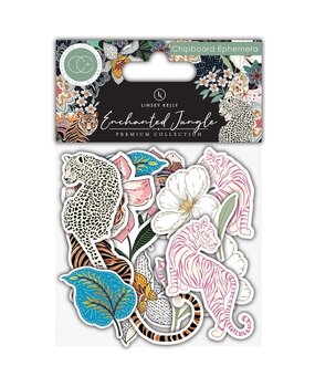 Craft Consortium Enchanted Jungle Chipboard Ephemera (CCEPH002) (OUTLET)