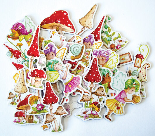Craft Consortium Fairy Wishes Chipboard Ephemera (CCEPH008) (OUTLET)