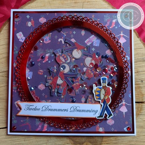 Craft Consortium 12 Days of Christmas Chipboard Ephemera (CCEPH010) (OUTLET)