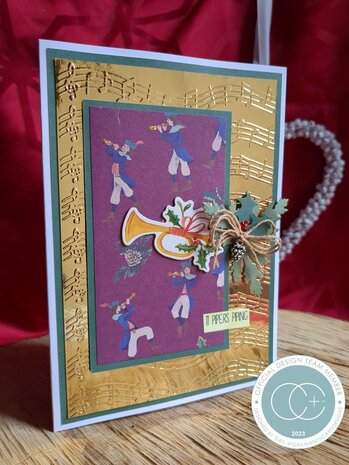 Craft Consortium 12 Days of Christmas Chipboard Ephemera (CCEPH010) (OUTLET)