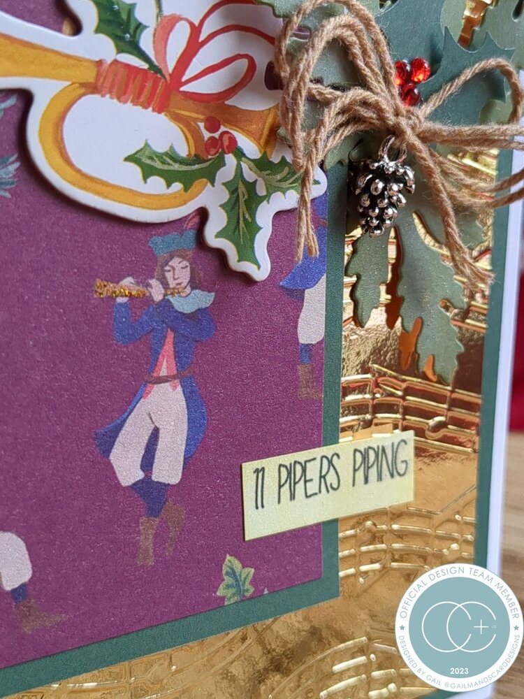 Craft Consortium 12 Days of Christmas Chipboard Ephemera (CCEPH010) (OUTLET)