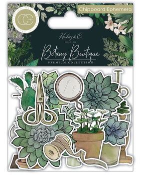 Craft Consortium Botany Boutique Chipboard Ephemera (CCEPH011) (OUTLET)