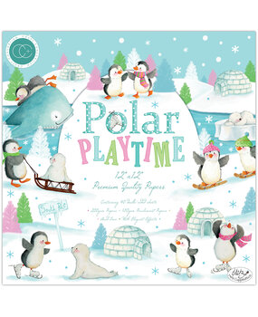 Craft Consortium Polar Playtime 12x12 Inch Paper Pad (CCPPAD014) (OUTLET)