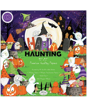 Craft Consortium Happy Haunting 12x12 Inch Paper Pad (CCPPAD022) (OUTLET)
