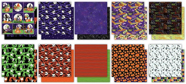 Craft Consortium Happy Haunting 12x12 Inch Paper Pad (CCPPAD022) (OUTLET)
