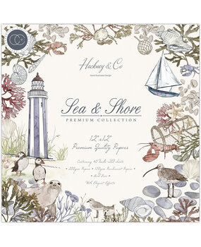 Craft Consortium Sea & Shore 12x12 Inch Paper Pad (CCPPAD027) (OUTLET)