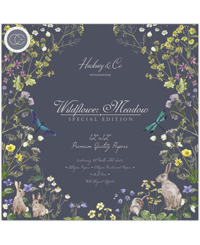 Craft Consortium Wildflower Meadow Special Edition 12x12 Inch Paper Pad (CCPPAD033) (OUTLET)