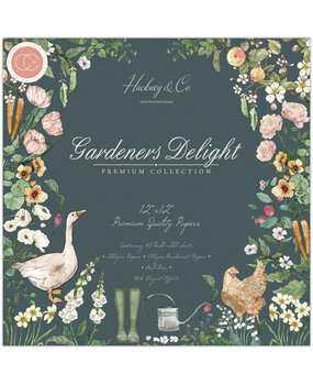 Craft Consortium Gardeners Delight 12x12 Inch Paper Pad (CCPPAD035) (OUTLET)