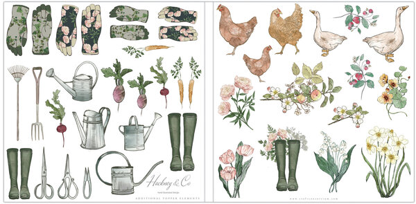 Craft Consortium Gardeners Delight 12x12 Inch Paper Pad (CCPPAD035) (OUTLET)