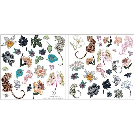 Craft Consortium Enchanted Jungle 12x12 Inch Paper Pad (CCPPAD036) (OUTLET)
