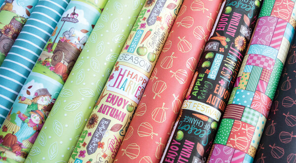 Craft Consortium Happy Harvest 12x12 Inch Paper Pad (CCPPAD039) (OUTLET)