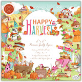 Craft Consortium Happy Harvest 6x6 Inch Paper Pad (CCPPAD039B) (OUTLET)