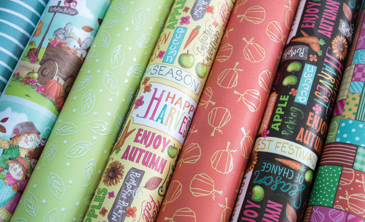 Craft Consortium Happy Harvest 6x6 Inch Paper Pad (CCPPAD039B) (OUTLET)