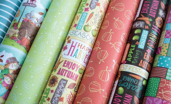 Craft Consortium Happy Harvest 6x6 Inch Paper Pad (CCPPAD039B) (OUTLET)