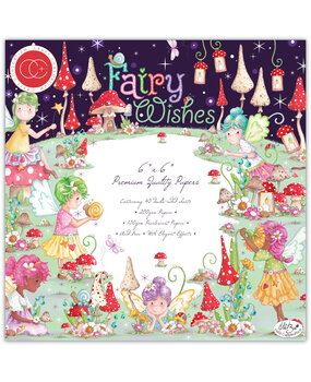 Craft Consortium Fairy Wishes 6x6 Inch Paper Pad (CCPPAD042B) (OUTLET)