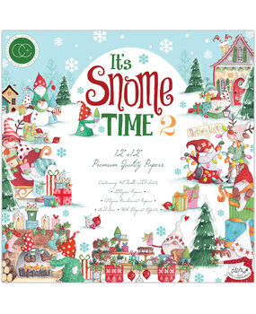 Craft Consortium It's Snome Time 2 12x12 Inch Paper Pad (CCPPAD043) (OUTLET)
