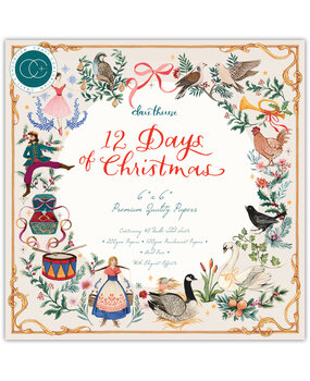 Craft Consortium 12 Days of Christmas 6x6 Inch Paper Pad (CCPPAD044B) (OUTLET)