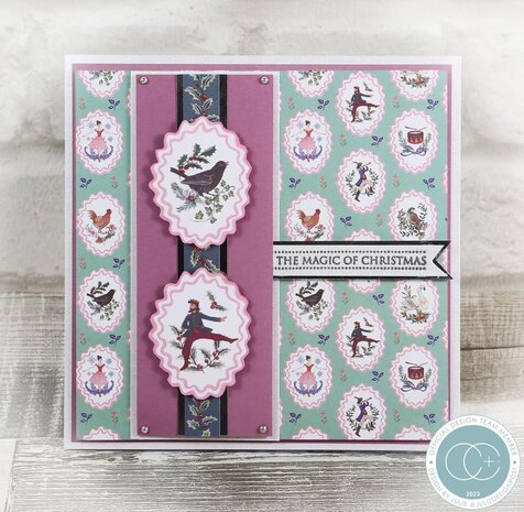 Craft Consortium 12 Days of Christmas 6x6 Inch Paper Pad (CCPPAD044B) (OUTLET)