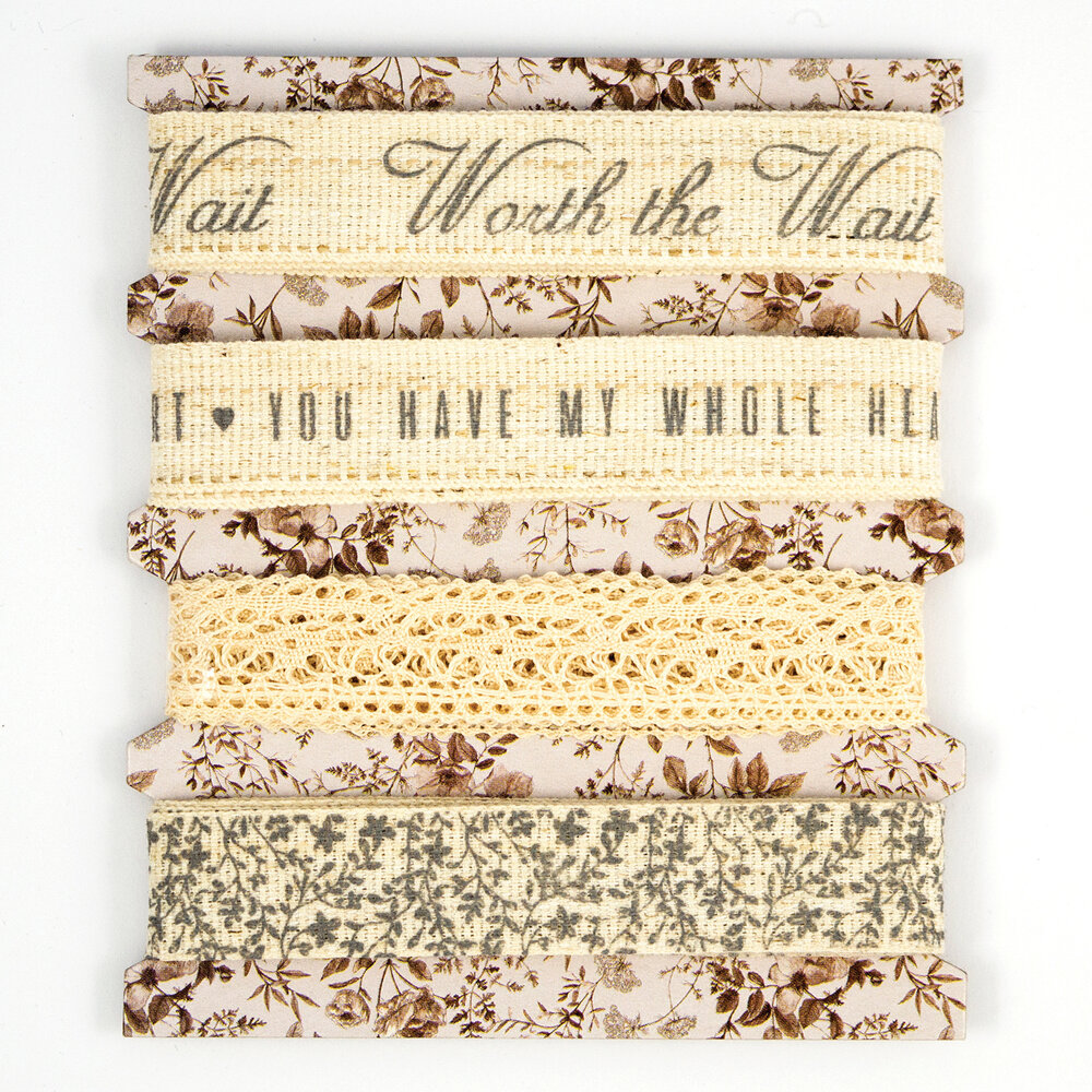 Craft Consortium Belle Fleur Lace Ribbons (CCRBN001) (OUTLET)