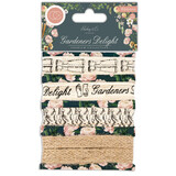 Craft Consortium Gardeners Delight Lace Ribbons (CCRBN002) (OUTLET)