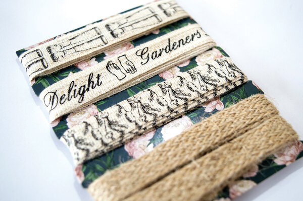 Craft Consortium Gardeners Delight Lace Ribbons (CCRBN002) (OUTLET)