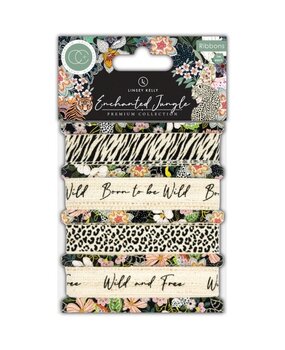 Craft Consortium Enchanted Jungle Ribbons (CCRBN003) (OUTLET)