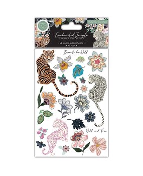 Craft Consortium Enchanted Jungle Rub-ons (CCRUBT003) (OUTLET)