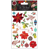 Craft Consortium Tis the Season Rub-on Transfers (CCRUBT004) (OUTLET)