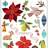 Craft Consortium Tis the Season Rub-on Transfers (CCRUBT004) (OUTLET)